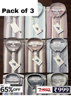Men’s Checked Shirt Combo Pack | 3 Shirts @ ₹999
