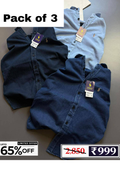 Men’s Casual Shirt Combo Pack | 3 Shirts @ ₹999