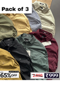 Men’s Casual Shirt Combo Pack | 3 Shirts @ ₹999
