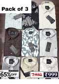 Men’s Checked Shirt Combo Pack | 3 Shirts @ ₹999
