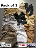 Men’s Casual Shirt Combo Pack | 3 Shirts @ ₹999
