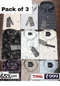 Men’s Checked Shirt Combo Pack | 3 Shirts @ ₹999