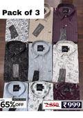 Men’s Checked Shirt Combo Pack | 3 Shirts @ ₹999