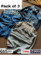 Men’s Casual Shirt Combo Pack | 3 Shirts @ ₹999