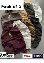 Men’s Casual Shirt Combo Pack | 3 Shirts @ ₹999