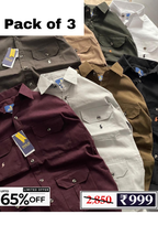 Men’s Casual Shirt Combo Pack | 3 Shirts @ ₹999