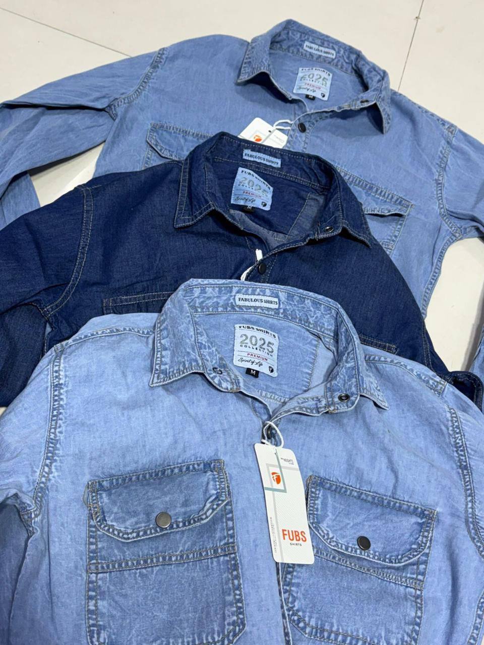 Men’s Denim Shirt Combo Pack | 3 Shirts @ ₹999