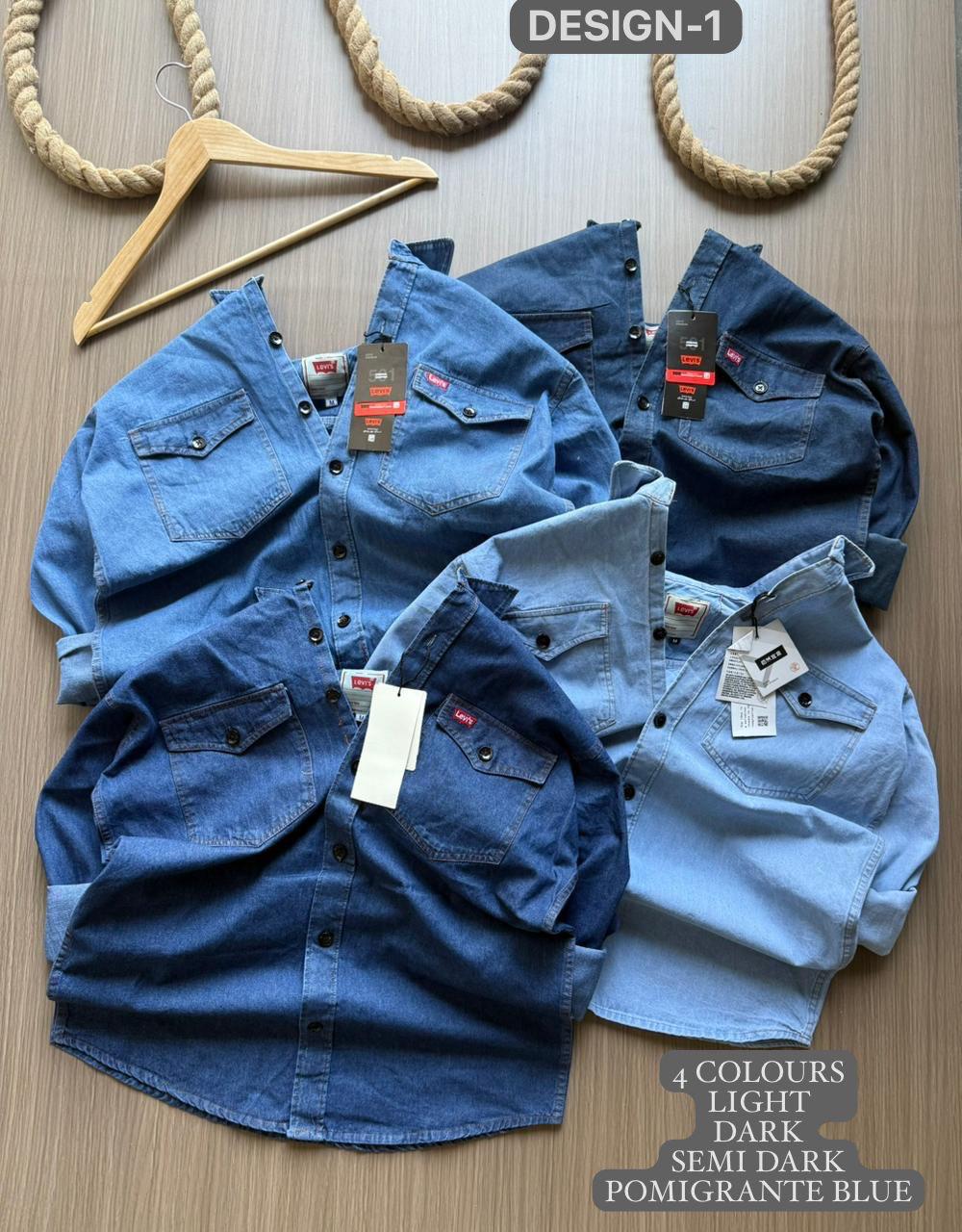Men’s Denim Shirt Combo Pack | 3 Shirts @ ₹999