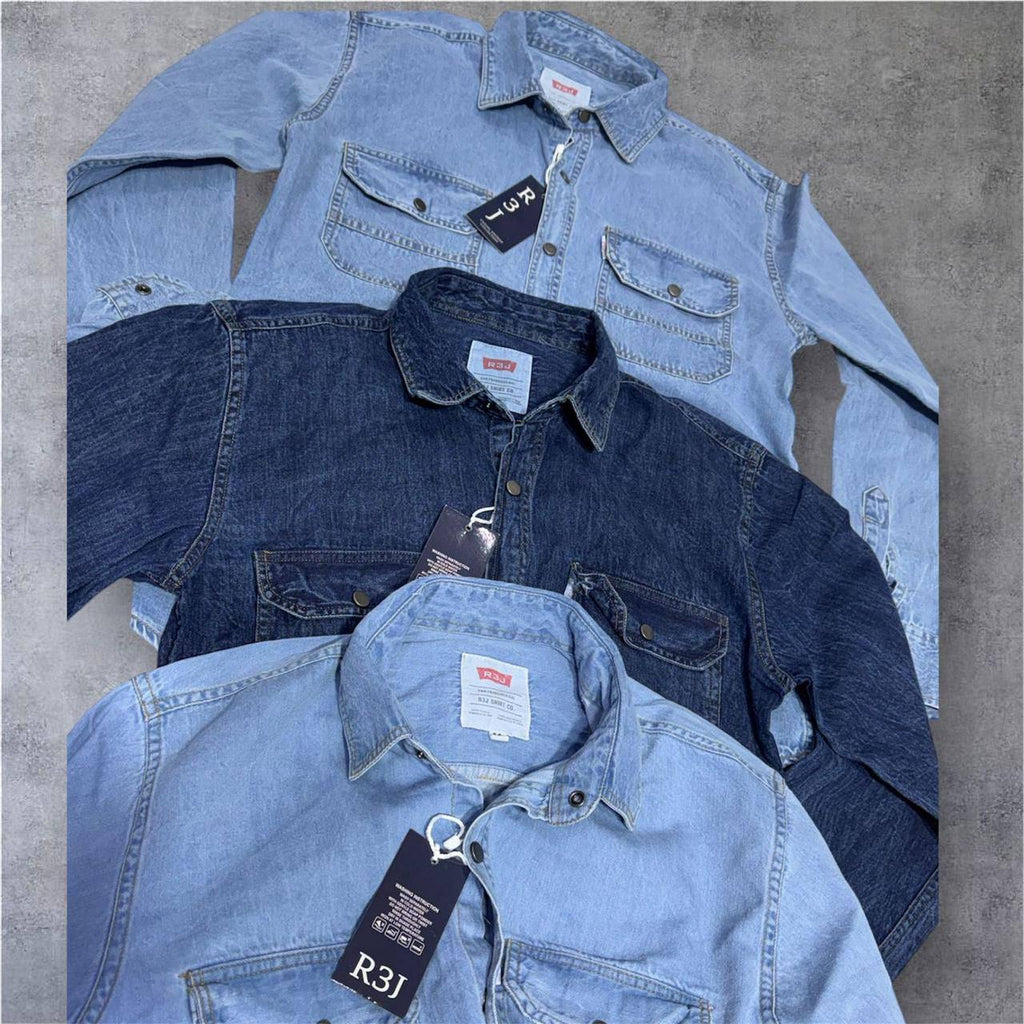 Men’s Denim Shirt Combo Pack | 3 Shirts @ ₹999