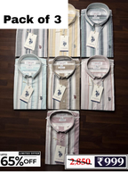 Men’s Checked Shirt Combo Pack | 3 Shirts @ ₹999