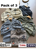 Men’s Denim Shirt Combo Pack | 3 Shirts @ ₹999