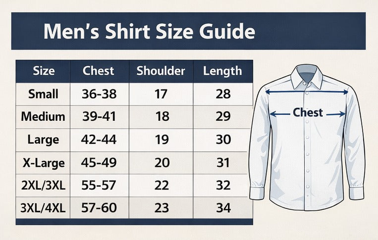 Men’s Cotton Shirt Combo Pack | 3 Shirts @ ₹999
