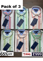Men’s Checked Shirt Combo Pack | 3 Shirts @ ₹999